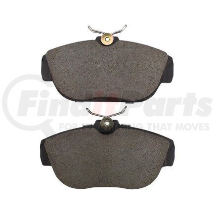 1001-0542M by MPA ELECTRICAL - Quality-Built Premium Disc Brake Pad Set - Semi-Metallic, with Hardware