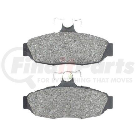 1001-0545M by MPA ELECTRICAL - Quality-Built Premium Disc Brake Pad Set - Semi-Metallic, with Hardware