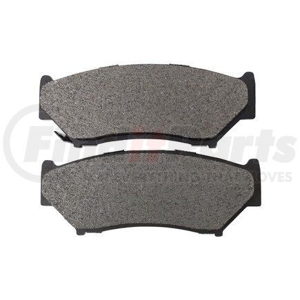 1001-0556M by MPA ELECTRICAL - Quality-Built Premium Semi-Metallic Brake Pads w/ Hardware