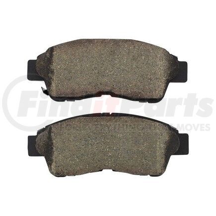 1001-0562AM by MPA ELECTRICAL - Quality-Built Premium Semi-Metallic Brake Pads w/ Hardware