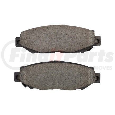 1001-0572C by MPA ELECTRICAL - Quality-Built Disc Brake Pad, Premium, Ceramic, with Hardware