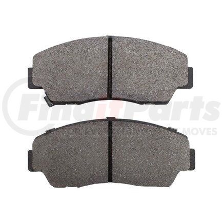 1001-0574M by MPA ELECTRICAL - Quality-Built Premium Semi-Metallic Brake Pads w/ Hardware