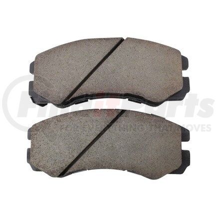 1001-0579M by MPA ELECTRICAL - Quality-Built Premium Semi-Metallic Brake Pads w/ Hardware