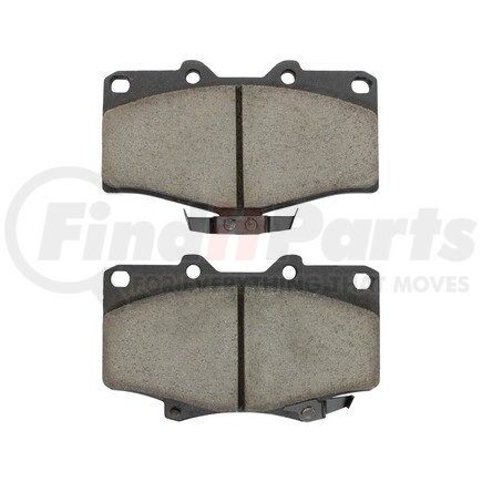 1001-0611C by MPA ELECTRICAL - Quality-Built Disc Brake Pad, Premium, Ceramic, with Hardware