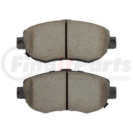 1001-0619C by MPA ELECTRICAL - Quality-Built Disc Brake Pad, Premium, Ceramic, with Hardware