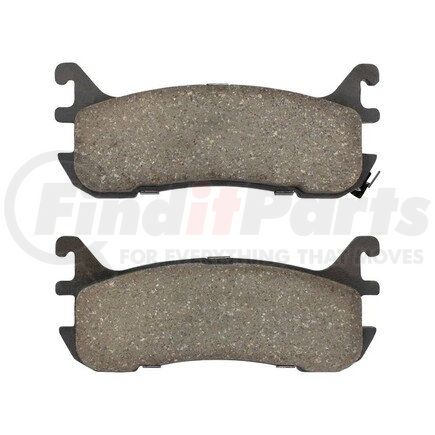 1001-0636C by MPA ELECTRICAL - Quality-Built Premium Ceramic Brake Pads w/ Hardware