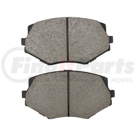 1001-0635C by MPA ELECTRICAL - Quality-Built Disc Brake Pad, Premium, Ceramic, with Hardware