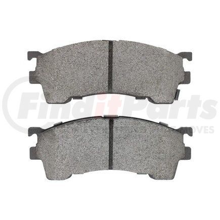 1001-0637M by MPA ELECTRICAL - Quality-Built Premium Disc Brake Pad Set - Semi-Metallic, with Hardware