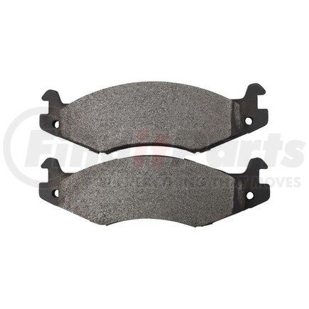 1001-0651M by MPA ELECTRICAL - Quality-Built Premium Semi-Metallic Brake Pads w/ Hardware