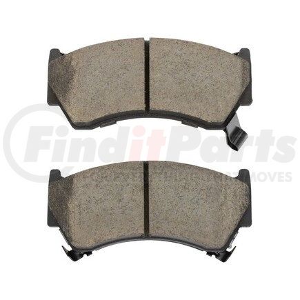 1001-0668C by MPA ELECTRICAL - Quality-Built Premium Ceramic Brake Pads w/ Hardware