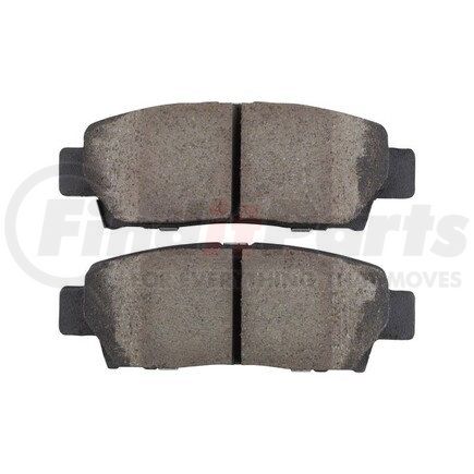 1001-0672C by MPA ELECTRICAL - Quality-Built Premium Ceramic Brake Pads w/ Hardware