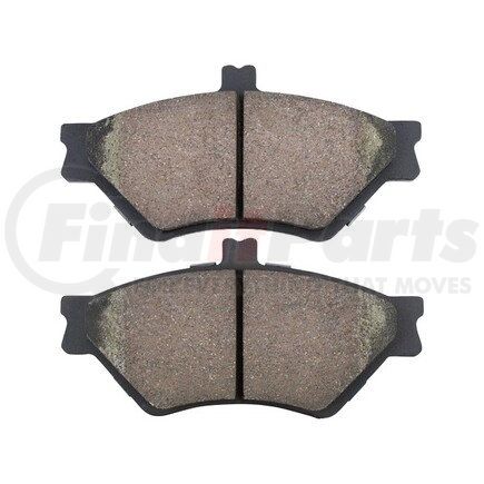 1001-0678M by MPA ELECTRICAL - Quality-Built Premium Semi-Metallic Brake Pads w/ Hardware