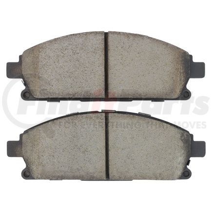 1001-0691AC by MPA ELECTRICAL - Quality-Built Disc Brake Pad, Premium, Ceramic, with Hardware