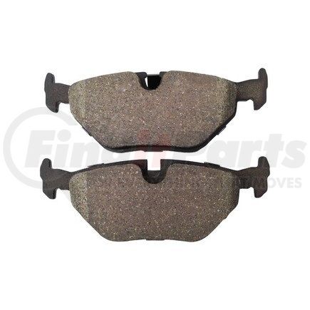 1001-0692AM by MPA ELECTRICAL - Quality-Built Premium Disc Brake Pad Set - Semi-Metallic, with Hardware