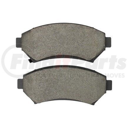 1001-0699C by MPA ELECTRICAL - Quality-Built Premium Ceramic Brake Pads w/ Hardware