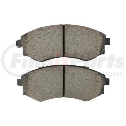 1001-0700M by MPA ELECTRICAL - Quality-Built Premium Semi-Metallic Brake Pads w/ Hardware