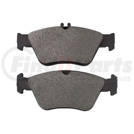 1001-0710M by MPA ELECTRICAL - Quality-Built Premium Semi-Metallic Brake Pads w/ Hardware