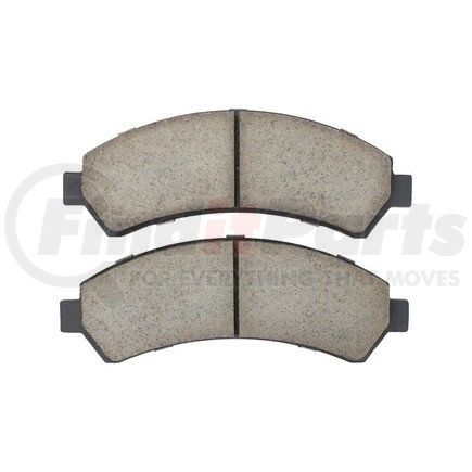 1001-0726M by MPA ELECTRICAL - Quality-Built Premium Disc Brake Pad Set - Semi-Metallic, with Hardware