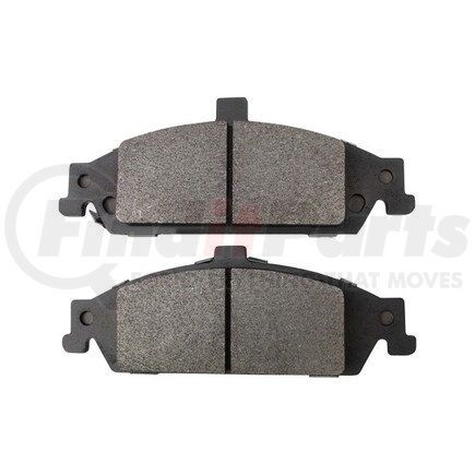 1001-0727M by MPA ELECTRICAL - Quality-Built Premium Disc Brake Pad Set - Semi-Metallic, with Hardware