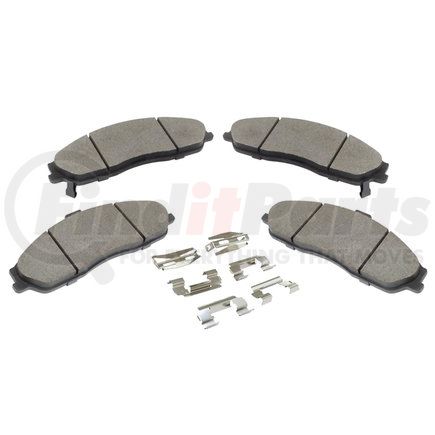 1001-0731C by MPA ELECTRICAL - Quality-Built Premium Ceramic Brake Pads w/ Hardware