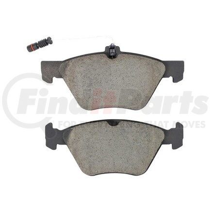 1001-0740C by MPA ELECTRICAL - Quality-Built Premium Ceramic Brake Pads w/ Hardware