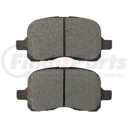 1001-0741C by MPA ELECTRICAL - Quality-Built Disc Brake Pad, Premium, Ceramic, with Hardware