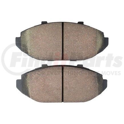 1001-0748C by MPA ELECTRICAL - Quality-Built Premium Ceramic Brake Pads w/ Hardware