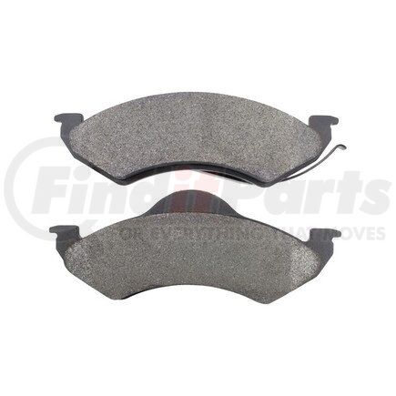 1001-0746M by MPA ELECTRICAL - Quality-Built Premium Disc Brake Pad Set - Semi-Metallic, with Hardware