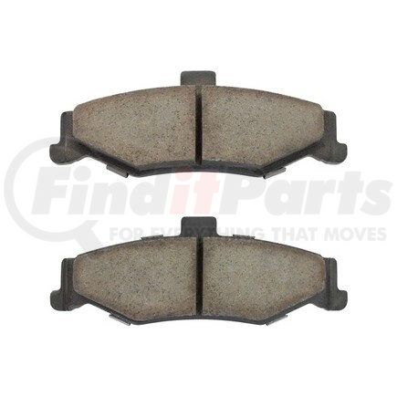 1001-0750M by MPA ELECTRICAL - Quality-Built Premium Semi-Metallic Brake Pads w/ Hardware