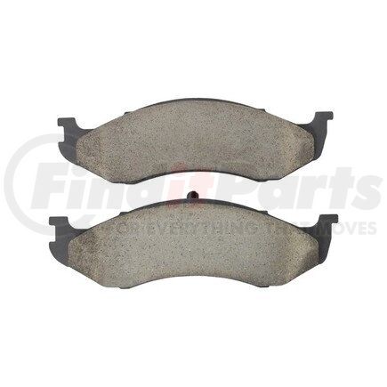 1003-0477C by MPA ELECTRICAL - Quality-Built Disc Brake Pad Set - Black Series, Ceramic, with Hardware