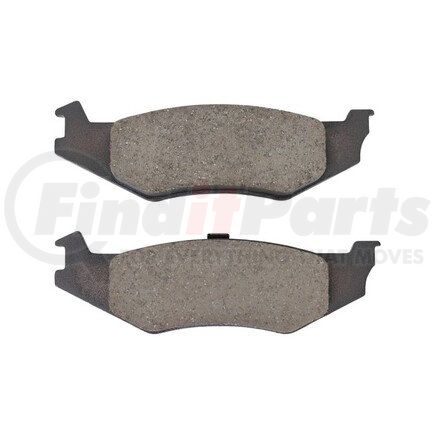 1003-0512C by MPA ELECTRICAL - Quality-Built Black Series Ceramic Brake Pads w/ Hardware