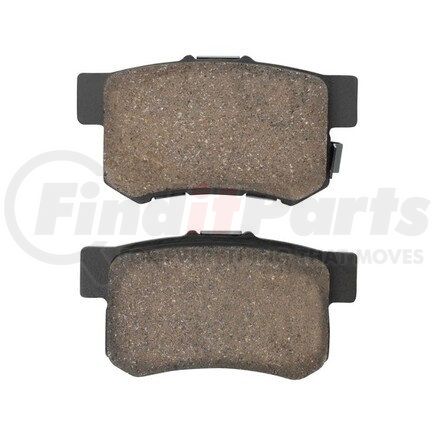 1003-0537BC by MPA ELECTRICAL - Quality-Built Disc Brake Pad Set - Black Series, Ceramic, with Hardware