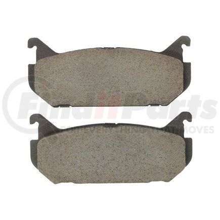 1003-0584C by MPA ELECTRICAL - Quality-Built Disc Brake Pad Set - Black Series, Ceramic, with Hardware