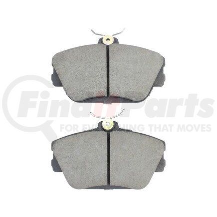 1003-0598C by MPA ELECTRICAL - Quality-Built Disc Brake Pad Set - Black Series, Ceramic, with Hardware