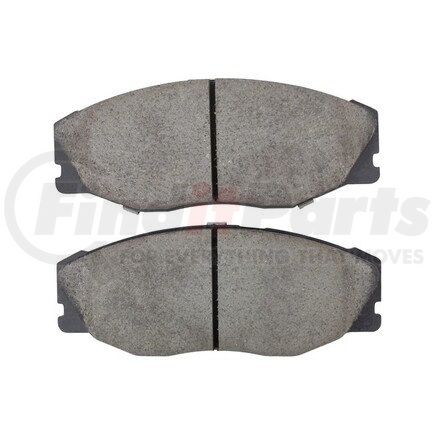 1003-0604C by MPA ELECTRICAL - Quality-Built Black Series Ceramic Brake Pads w/ Hardware