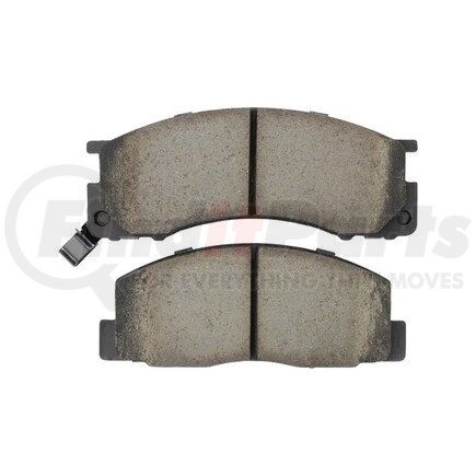 1003-0615C by MPA ELECTRICAL - Quality-Built Black Series Ceramic Brake Pads w/ Hardware