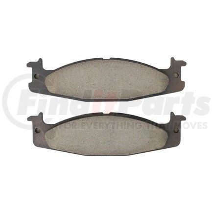 1003-0632C by MPA ELECTRICAL - Quality-Built Disc Brake Pad Set - Black Series, Ceramic, with Hardware