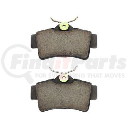 1003-0627C by MPA ELECTRICAL - Quality-Built Black Series Ceramic Brake Pads w/ Hardware