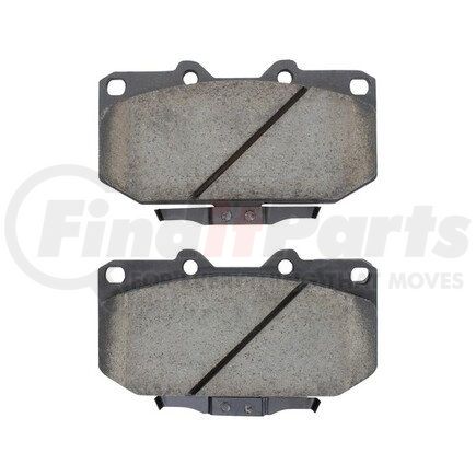 1003-0647C by MPA ELECTRICAL - Quality-Built Black Series Ceramic Brake Pads w/ Hardware