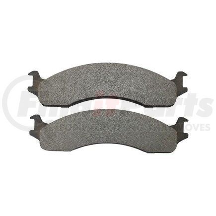 1003-0655M by MPA ELECTRICAL - Quality-Built Disc Brake Pad Set - Black Series, Semi-Metallic, with Hardware