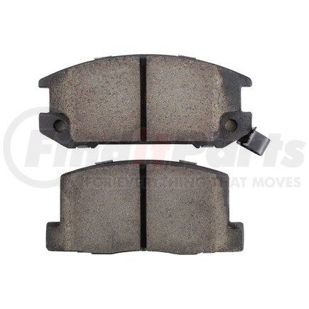 1003-0657C by MPA ELECTRICAL - Quality-Built Black Series Ceramic Brake Pads w/ Hardware