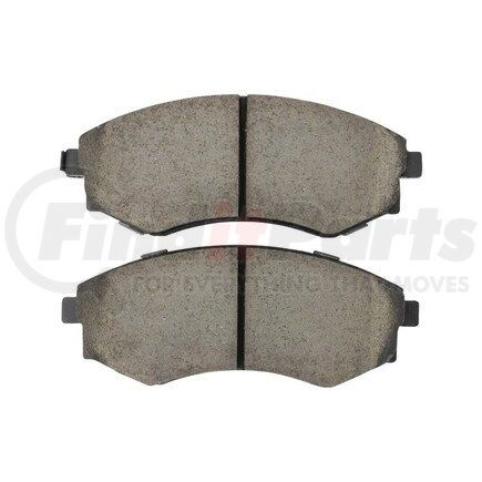 1003-0700BC by MPA ELECTRICAL - Quality-Built Black Series Ceramic Brake Pads w/ Hardware