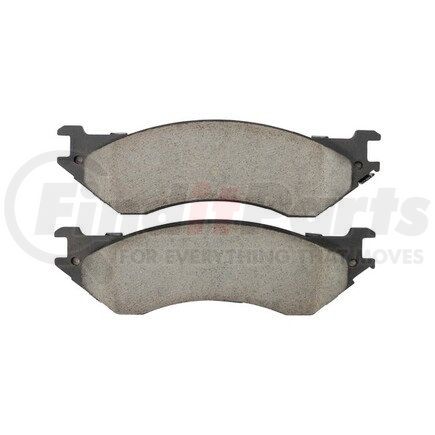 1003-0702C by MPA ELECTRICAL - Quality-Built Disc Brake Pad Set - Black Series, Ceramic, with Hardware