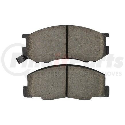 1003-0716C by MPA ELECTRICAL - Quality-Built Disc Brake Pad Set - Black Series, Ceramic, with Hardware