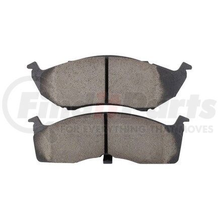 1003-0730C by MPA ELECTRICAL - Quality-Built Disc Brake Pad Set - Black Series, Ceramic, with Hardware