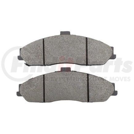 1003-0731C by MPA ELECTRICAL - Quality-Built Disc Brake Pad Set - Black Series, Ceramic, with Hardware