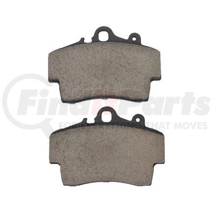 1003-0737C by MPA ELECTRICAL - Quality-Built Disc Brake Pad Set - Black Series, Ceramic, with Hardware