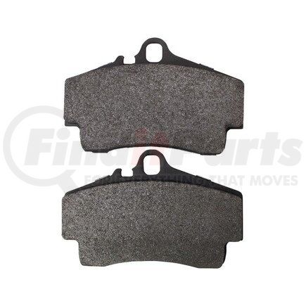 1003-0738M by MPA ELECTRICAL - Quality-Built Disc Brake Pad Set - Black Series, Semi-Metallic, with Hardware