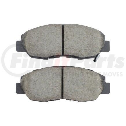 1003-0764C by MPA ELECTRICAL - Quality-Built Disc Brake Pad Set - Black Series, Ceramic, with Hardware