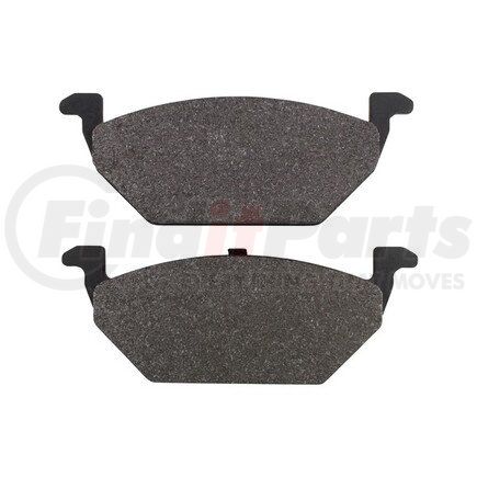 1003-0768C by MPA ELECTRICAL - Quality-Built Disc Brake Pad Set - Black Series, Ceramic, with Hardware